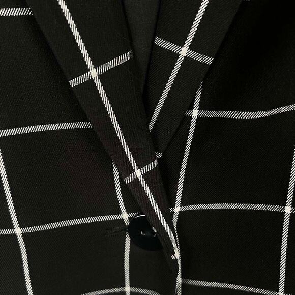 Mercer & Madison Checkered Single Breasted Blazer Size Large - Picture 5 of 8